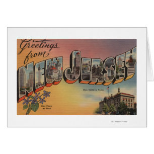 New Jersey (State Capital/Flower)