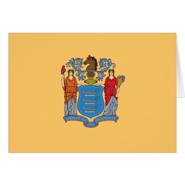 New Jersey State Flag (Front Horizontal)