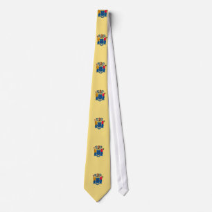 New Jersey State Flag Design Tie