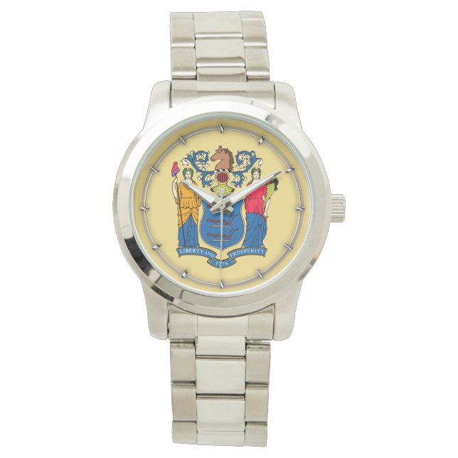 New Jersey State Flag Design Watch (Front)