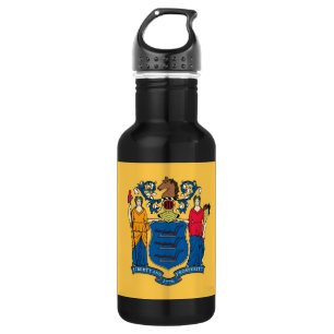 New Jersey State Flag Liberty Bottle