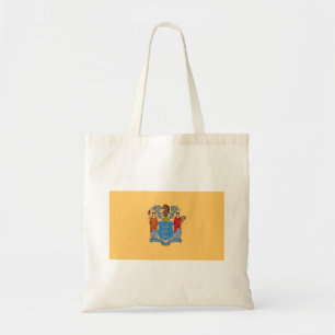 New Jersey State Flag Tote Bag