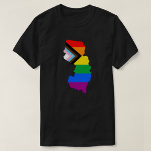 New Jersey State Pride LGBTQ Progress Pride T-Shirt