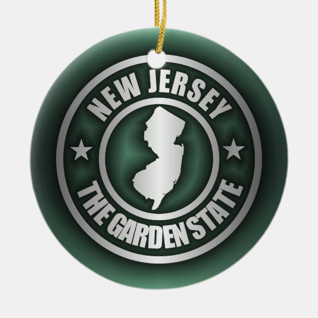 "New Jersey Steel 2" Ornaments (Front)