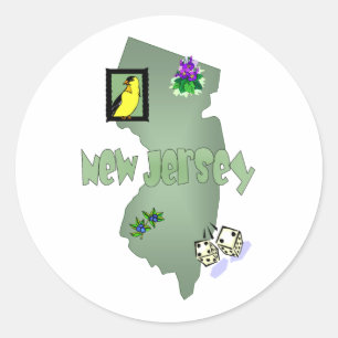 New Jersey Sticker