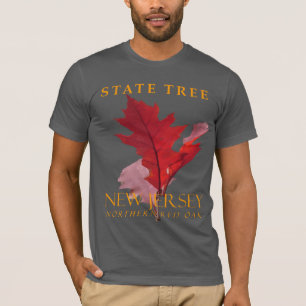 New Jersey Territory Tree The Northern Red Oak  T-Shirt