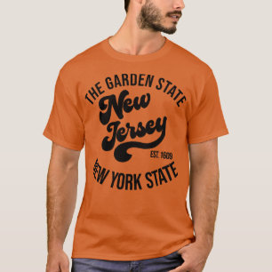 New Jersey The Garden State New York State T-Shirt