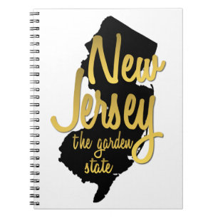 New Jersey - The Garden State Spiral Notebook