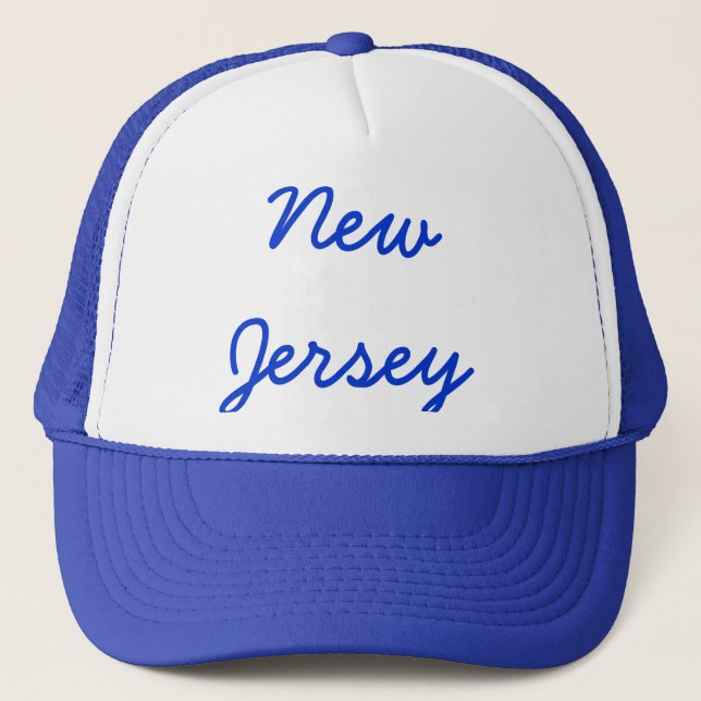 New Jersey Trucker Hat (Front)