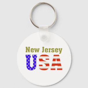 New Jersey USA! Key Ring