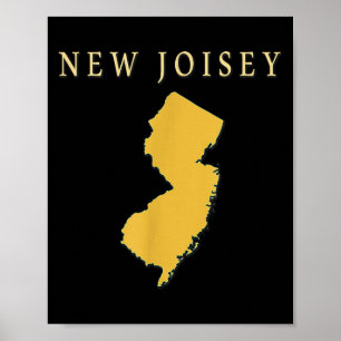 New Joisey Funny  Poster
