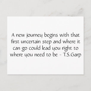 New Journey Postcard