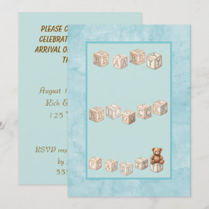 NEW KID ON THE BLOCK DIGITAL DOWNLOAD SHOWER INVITATION