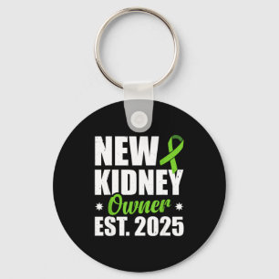 New Kidney Owner Est. 2025  Key Ring
