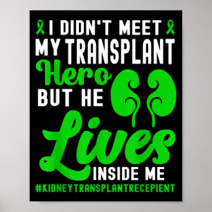 New Kidney Owner Funny Kidney Transplant Survivor  Poster