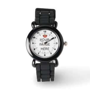 NEW! Kid's Watch - Personalised - Silver Glitter