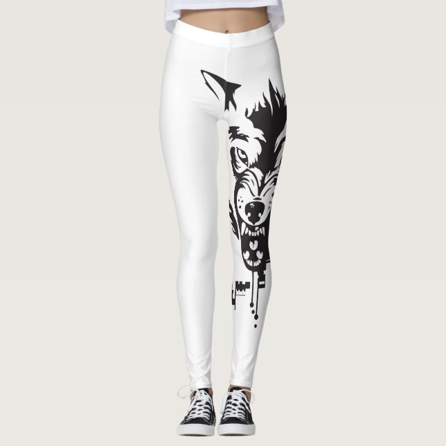 New Lagging Design Leggings (Front)