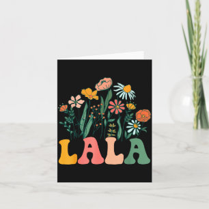 New Lala Wildflower First Birthday & Baby Show Card