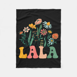 New Lala Wildflower First Birthday & Baby Show Fleece Blanket