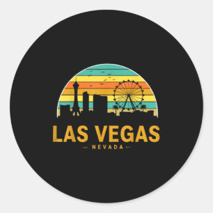 New Las Vegas Love Uni For Holidays In Vegas  Classic Round Sticker
