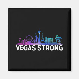 New Las Vegas Strong For Men, Women And Youth Magnet