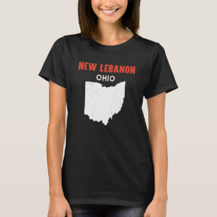 New Lebanon Ohio USA State America Travel Ohioan T-Shirt