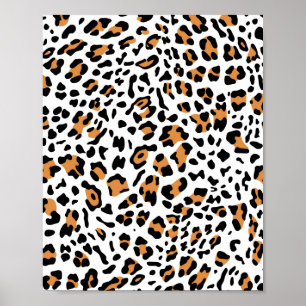 New Leopard Texture 5 Poster