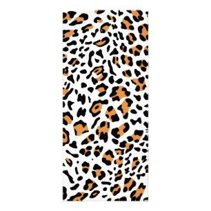 New Leopard Texture 5 Rack Card