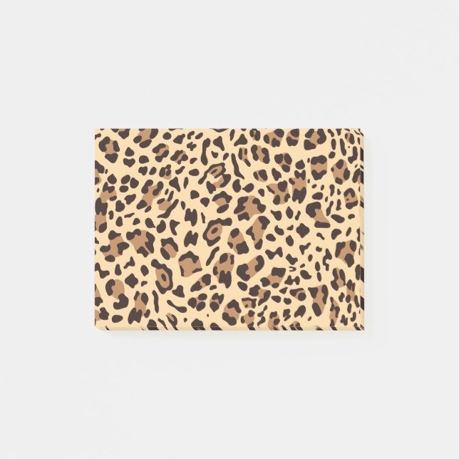 New Leopard Texture 6 Post-it Notes (Front)