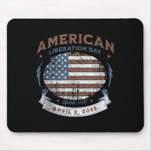 New! Liberation Day American Liberation Day April Mouse Pad