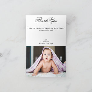 New Libra Impressionist Painting Style with Gold  Thank You Card