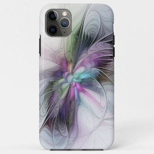 New Life, Colourful Abstract Fractal Art Fantasy Case-Mate iPhone Case