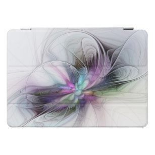 New Life, Colourful Abstract Fractal Art Fantasy iPad Pro Cover