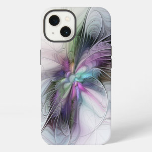 New Life, Colourful Abstract Fractal Art Fantasy iPhone 13 Case