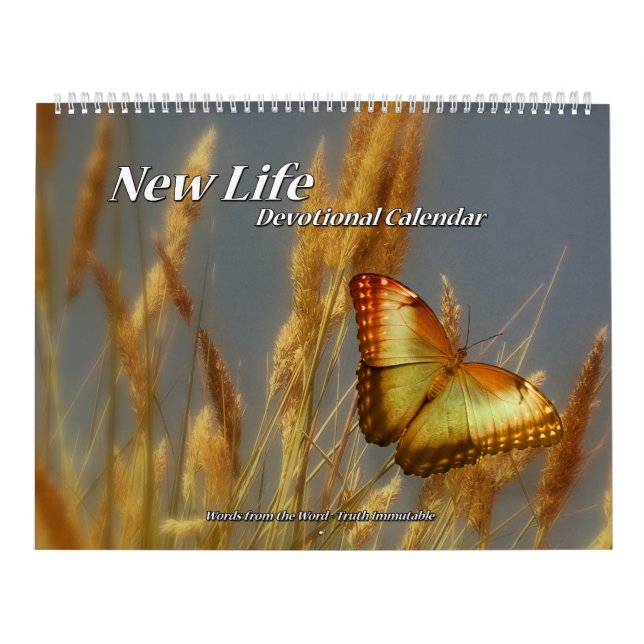 New Life Devotional Calendar two page (Cover)