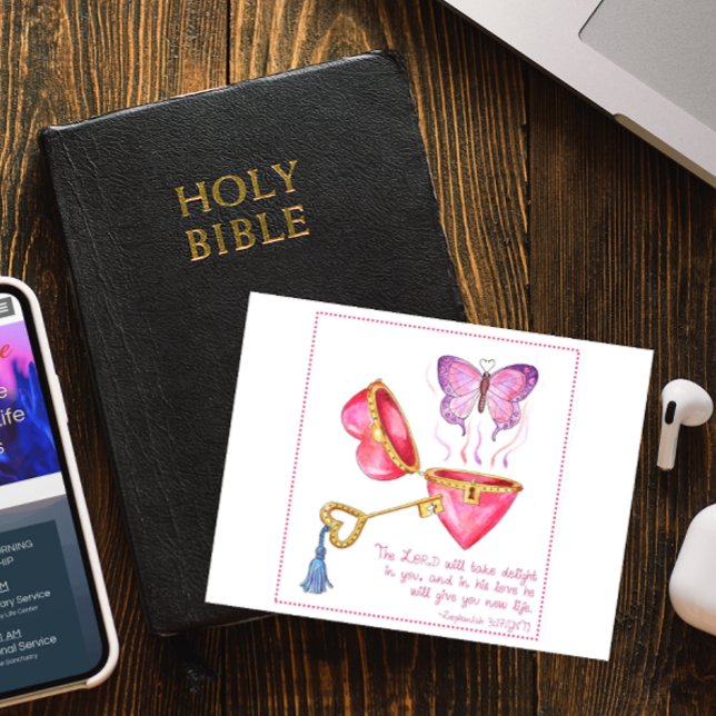 New Life Inspirational Postcard (Creator Uploaded)