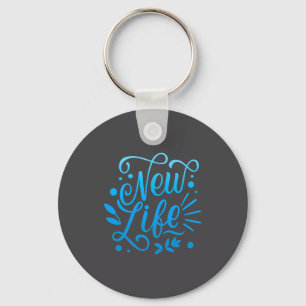 New Life Key Ring