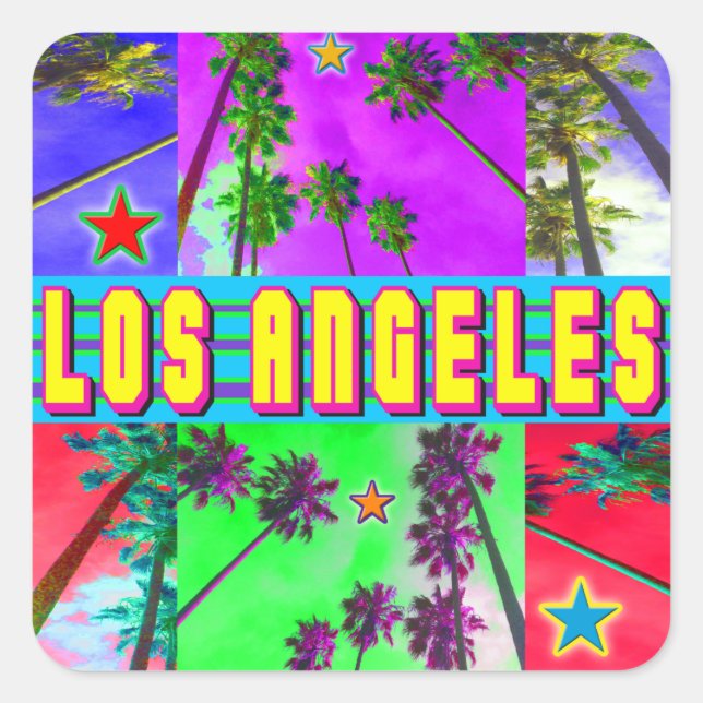 New Life: "Los Angeles" Sticker (Front)