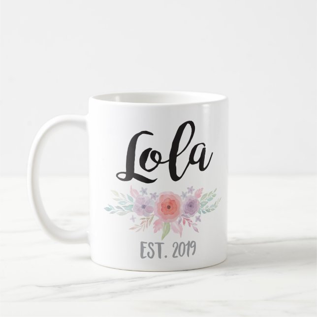 New Lola Established 2019 Coffee Mug (Left)