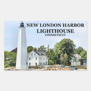 New London Harbour Lighthouse, CT Stickers