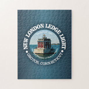 New London Ledge Light Jigsaw Puzzle