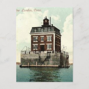 New London Ledge Lighthouse Postcard