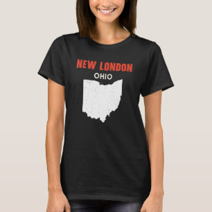 New London Ohio USA State America Travel Ohioan T-Shirt