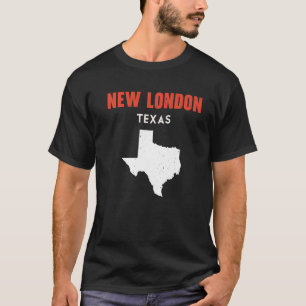 New London Texas USA State America Travel Texas T-Shirt