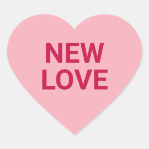 New love cute cute Valentine's Day conversation Heart Sticker