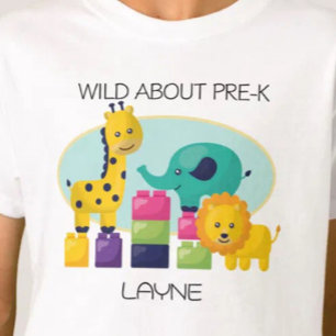 New Low Price! Cute, PERSONALIZED Pre-K T-Shirt