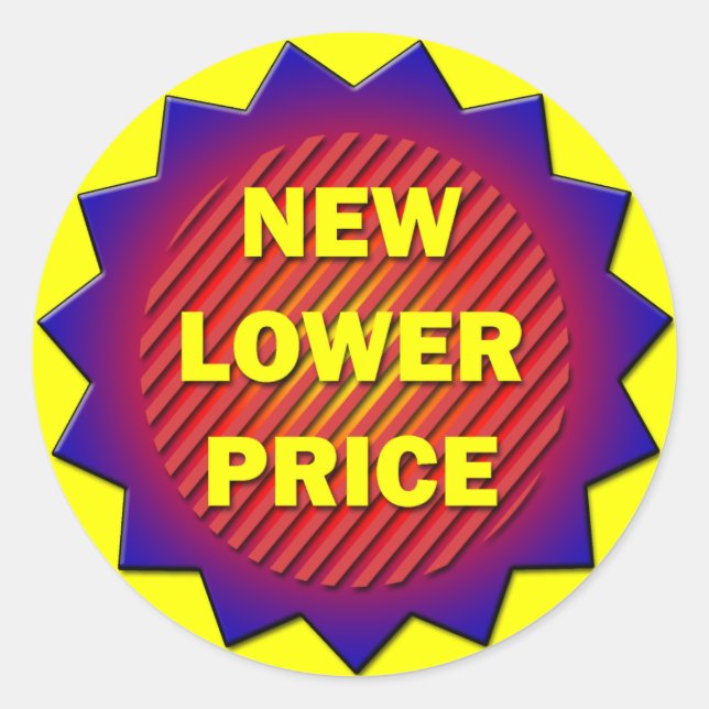 NEW LOWER PRICE LABEL (Front)