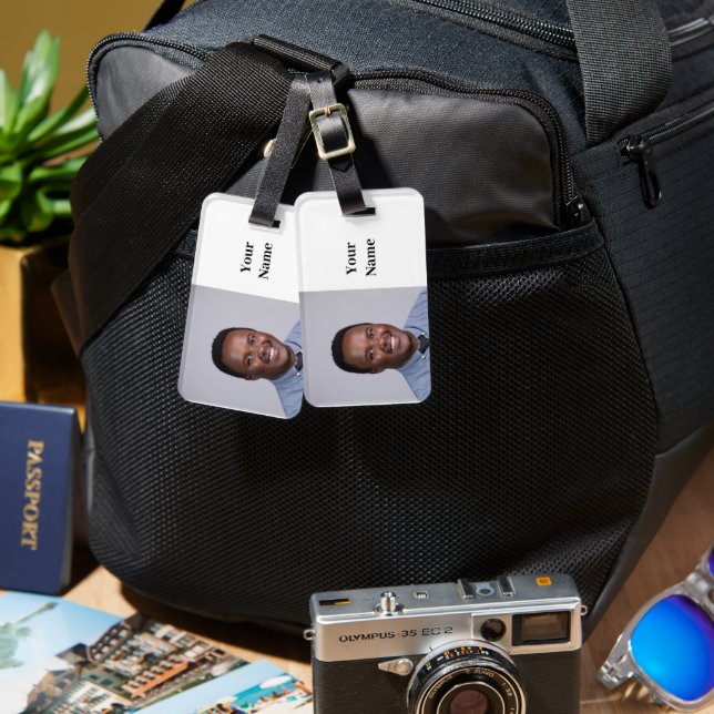 NEW! Luggage Tag - Double Sided (Front & Back)