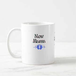New Mama Coffee Mug. Baby Boy. Mother gift. Mug
