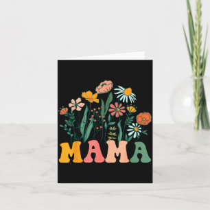 New Mama Wildflower First Birthday & Baby Show Card